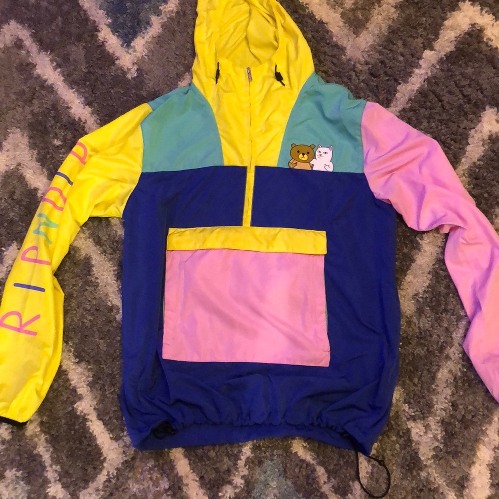 RIpndipxteddy fresh 2.0 anorak windbreaker
